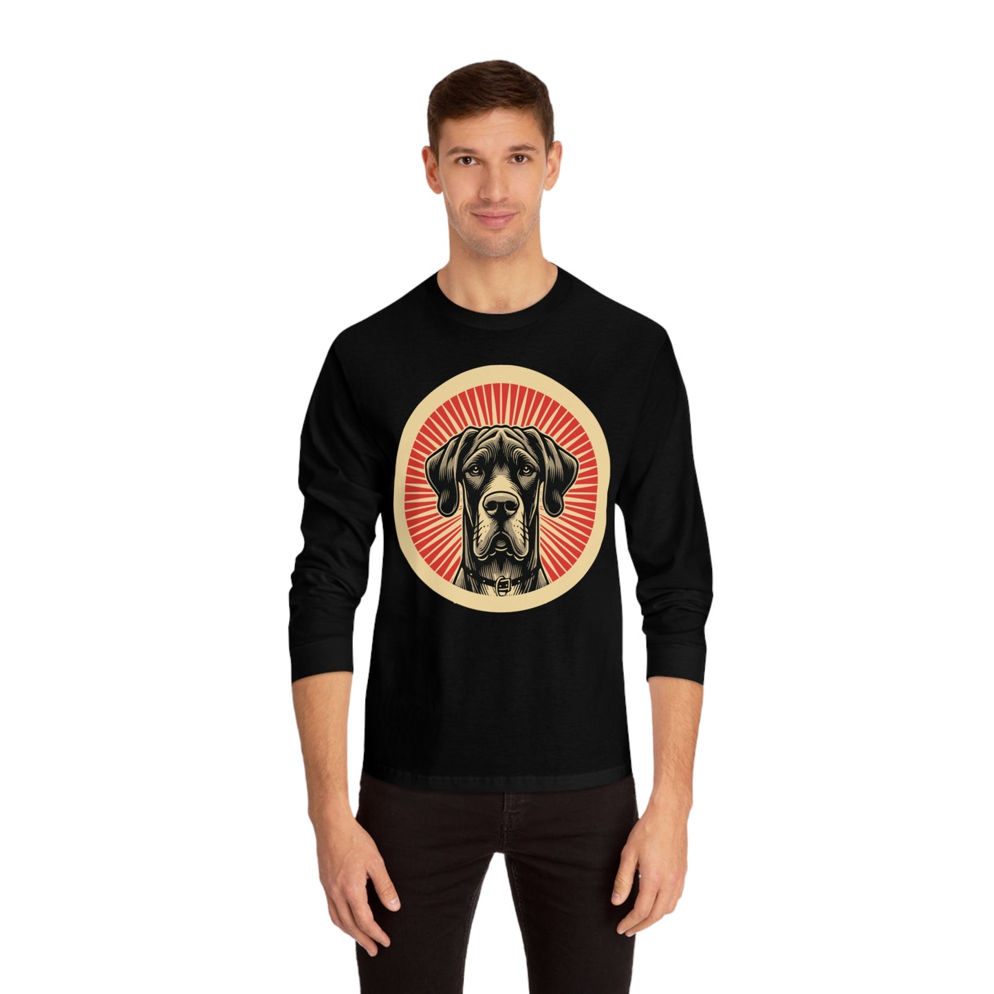 Great Dane Long Sleeve Tee for Adults