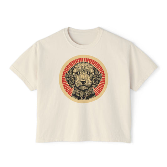 Labradoodle Boxy Tee for Women