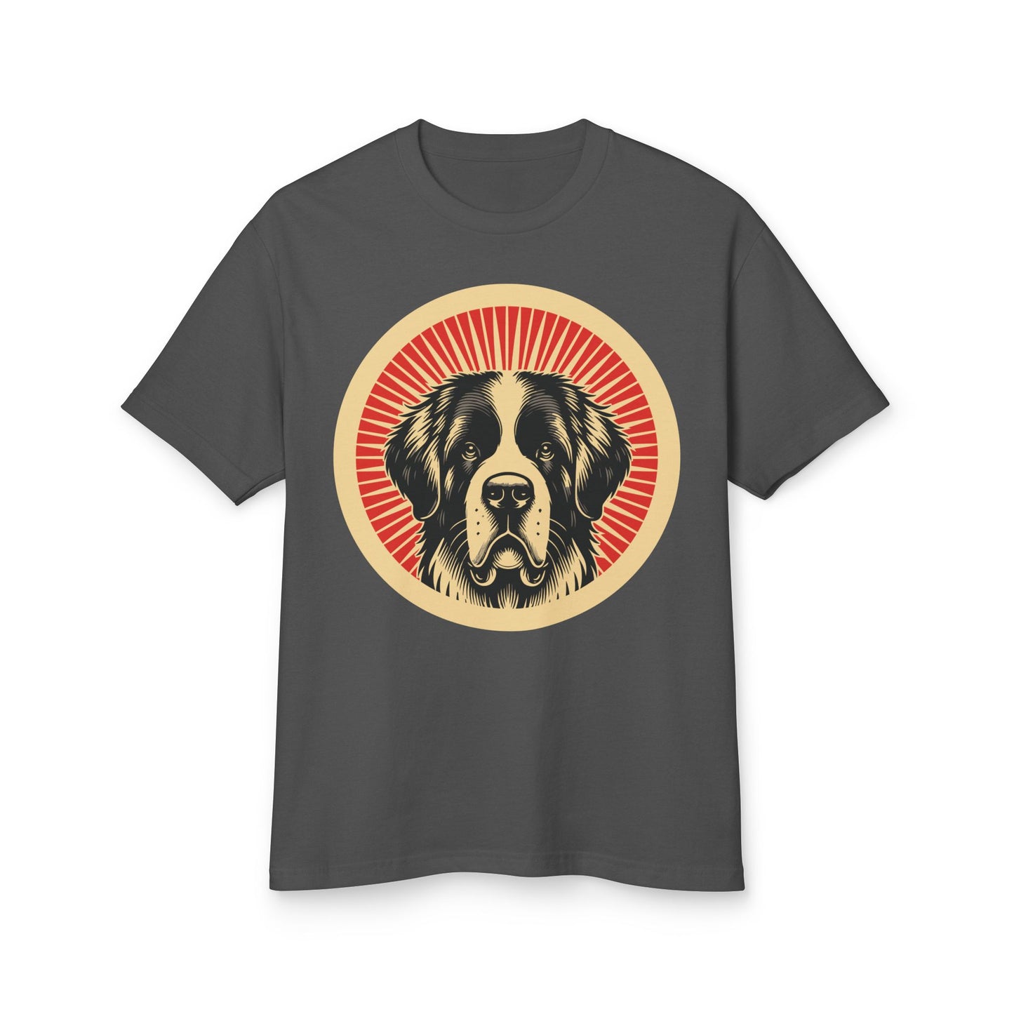 Saint Bernard Heavyweight Cotton T-Shirt for Adults