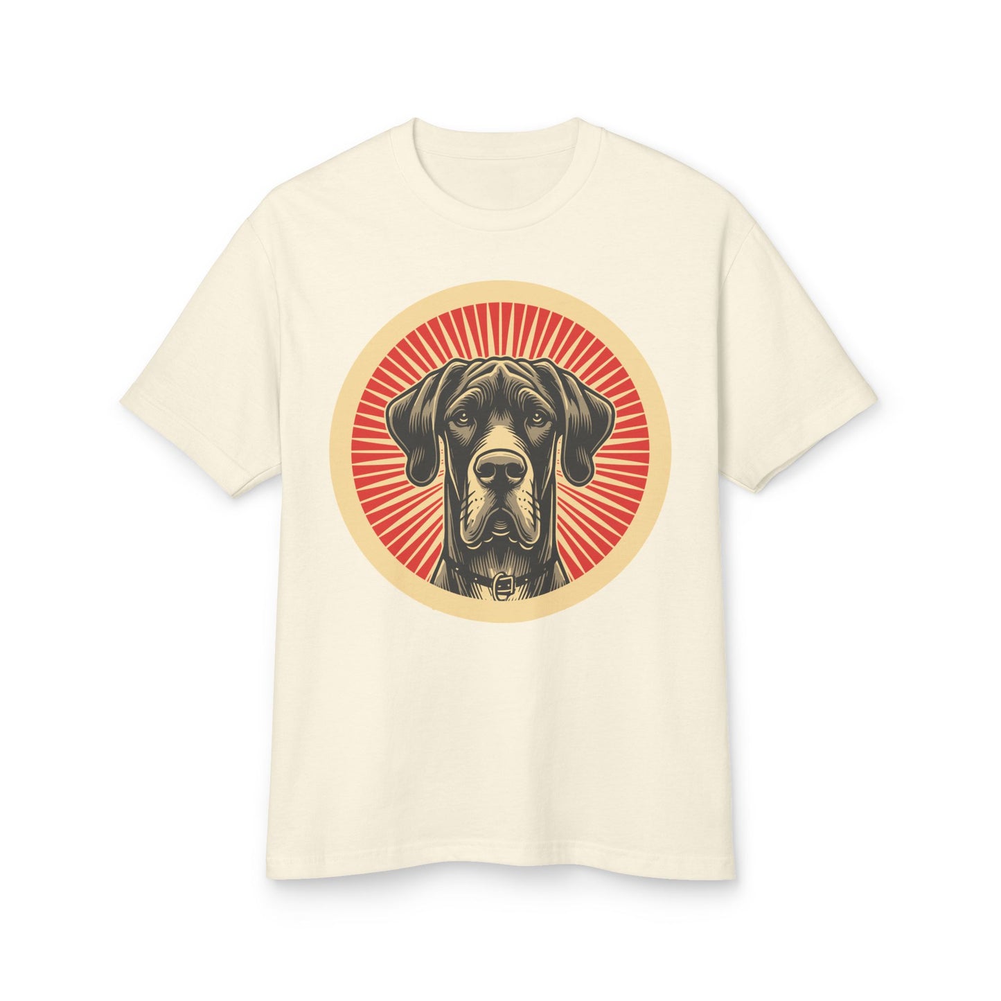 Great Dane Heavyweight Cotton T-Shirt for Adults