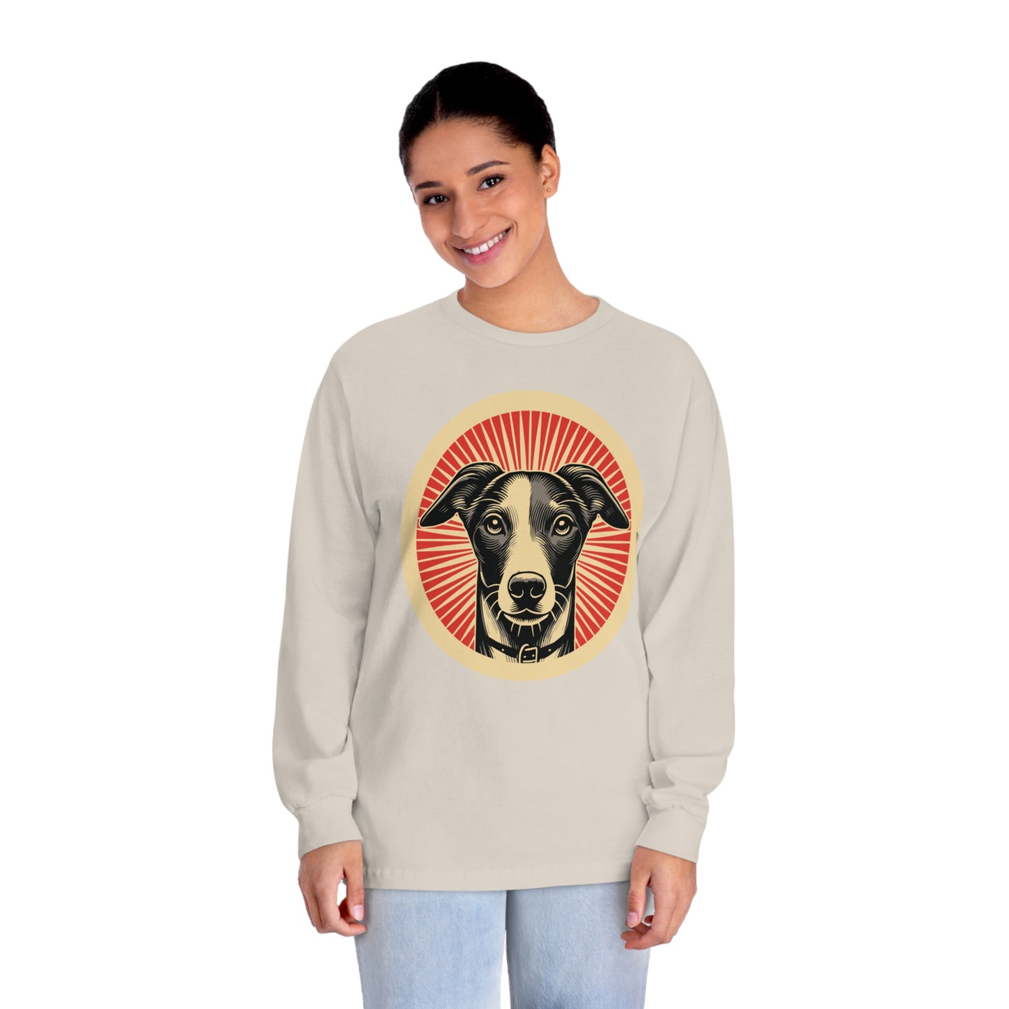 Whippet Long Sleeve Tee for Adults
