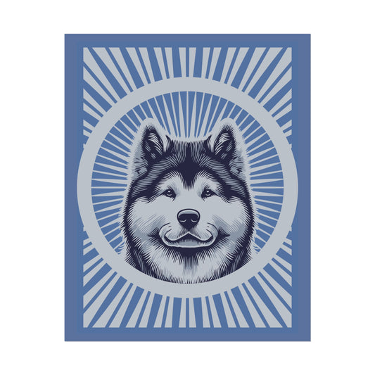 Akita Art Print