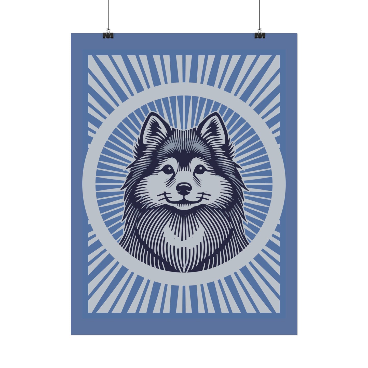 Finnish Spitz Art Print