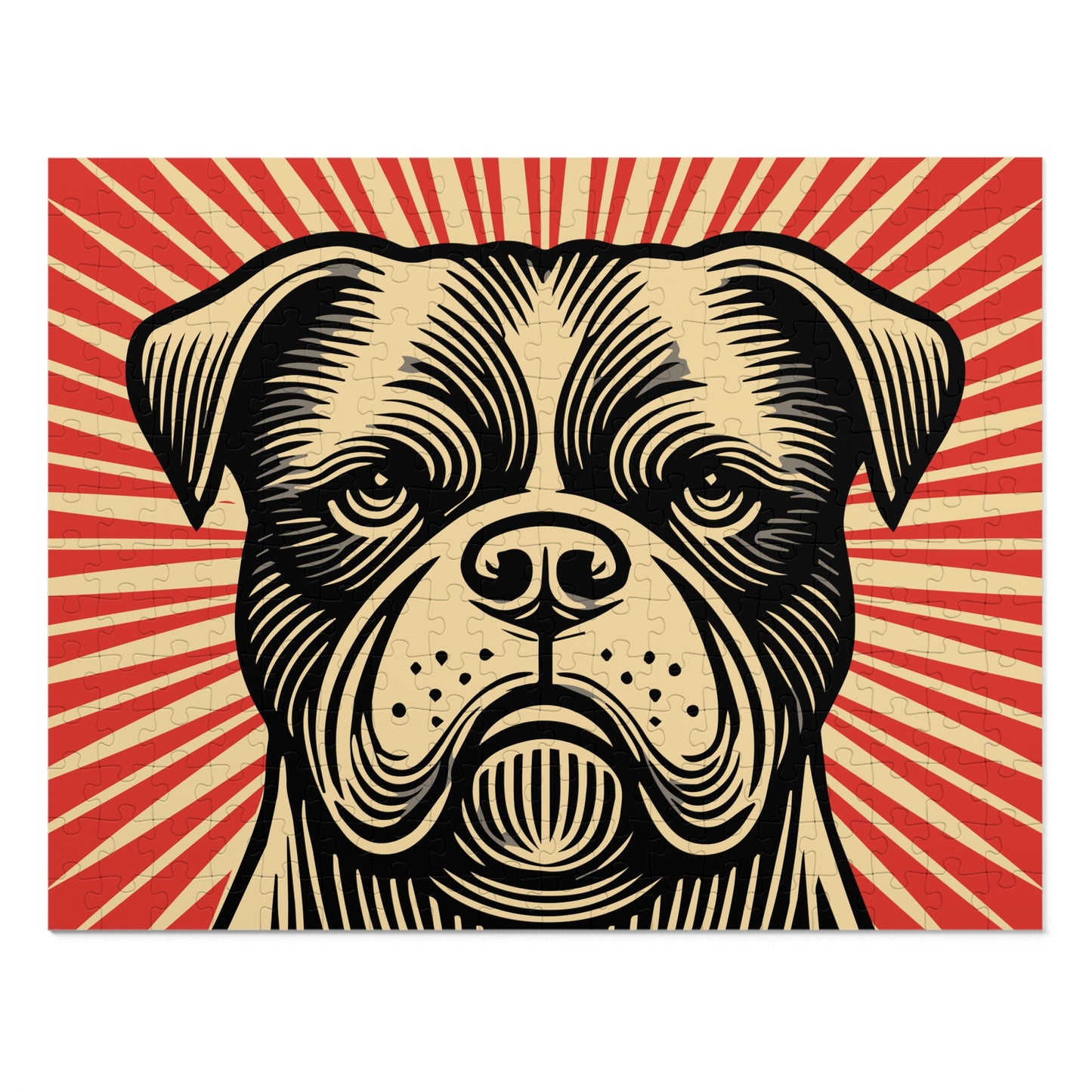 American Bulldog Jigsaw Puzzle