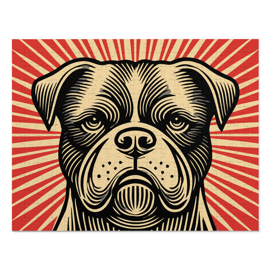 American Bulldog Jigsaw Puzzle