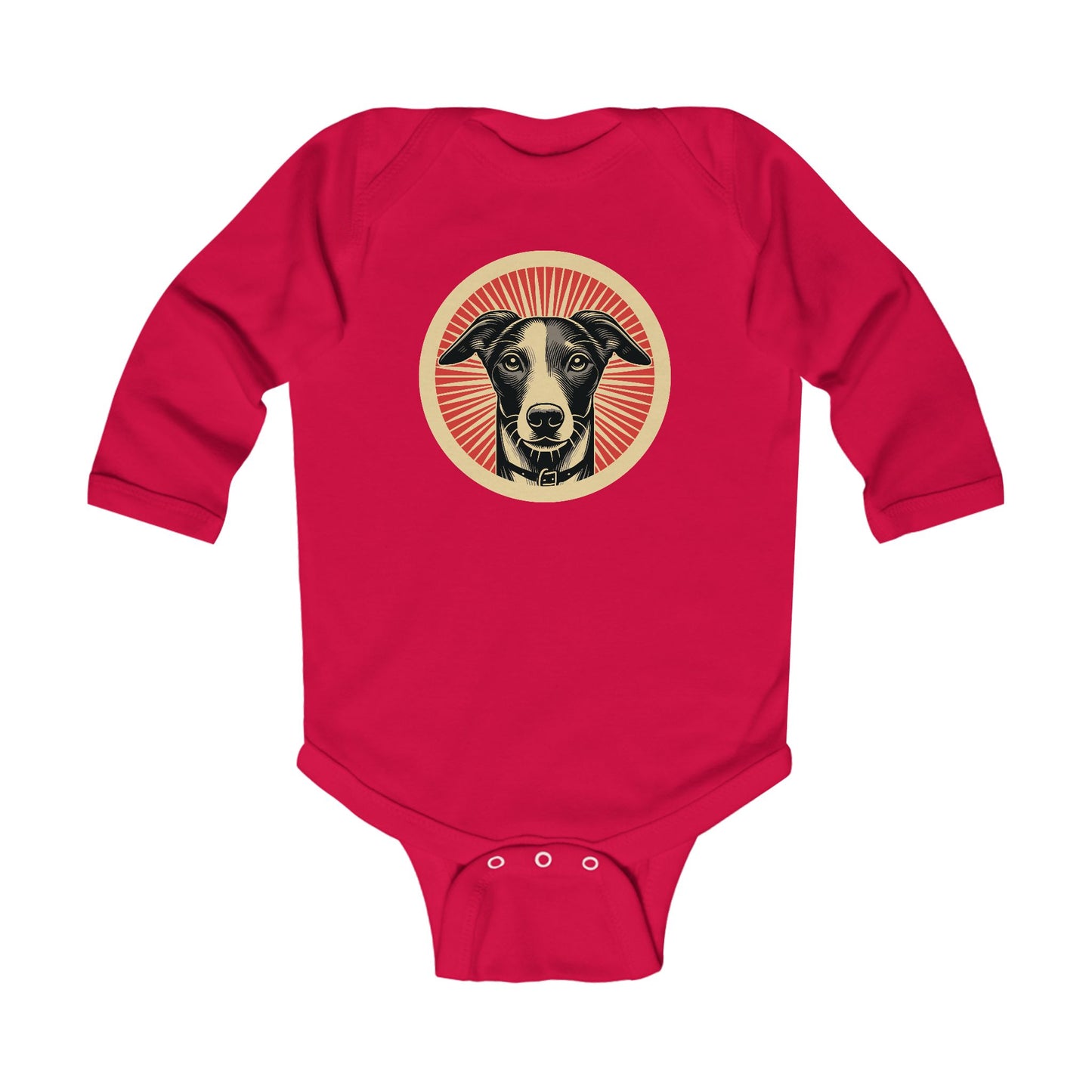 Whippet Long Sleeve Bodysuit for Infants