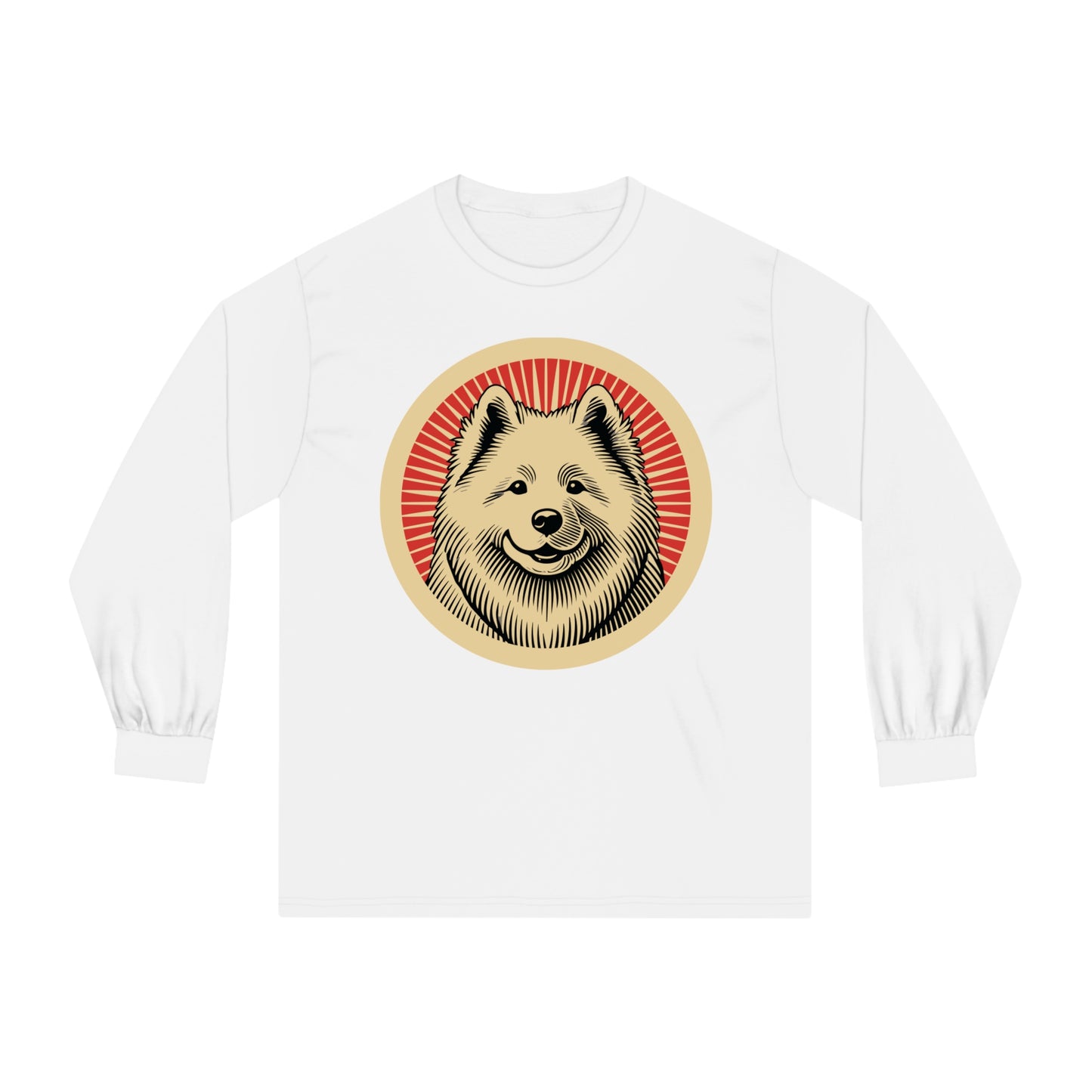 Samoyed Long Sleeve Tee for Adults