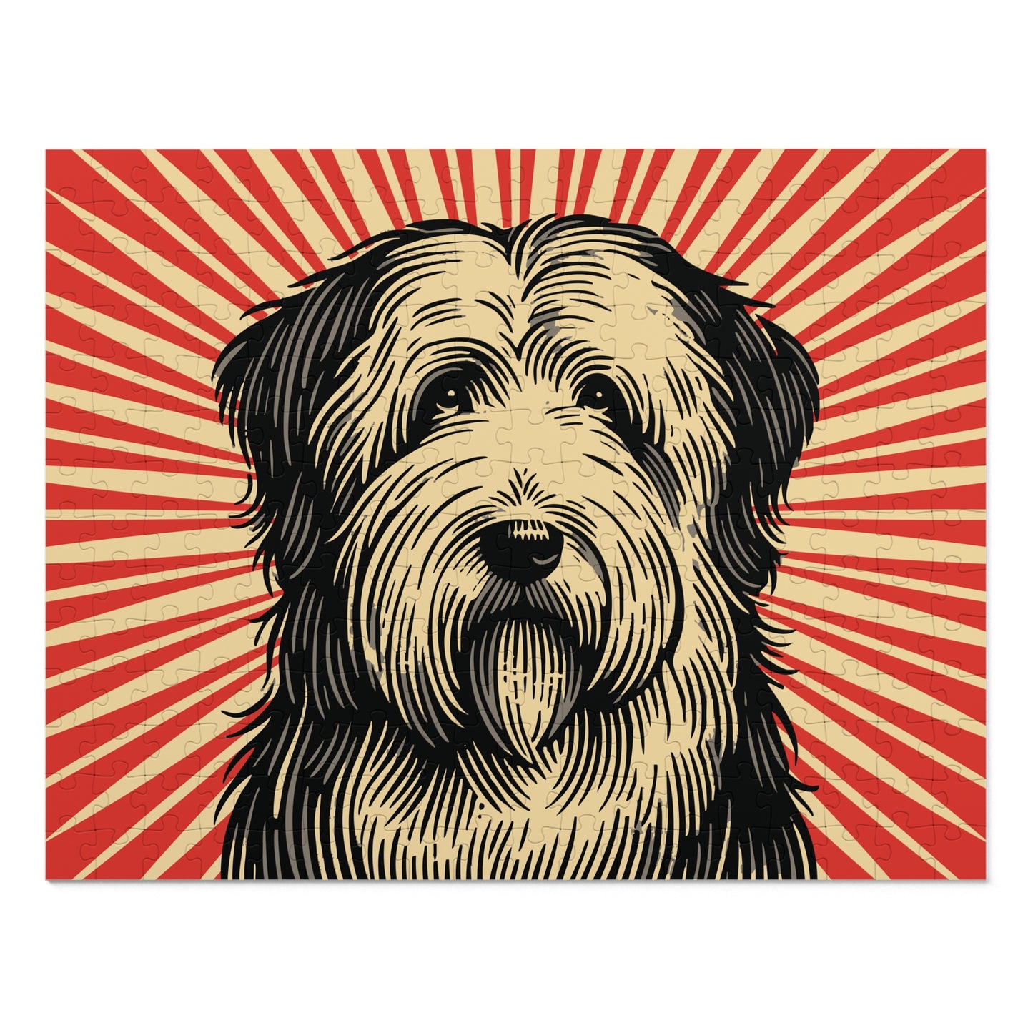 Old English Sheep Dog Jigsaw Puzzle