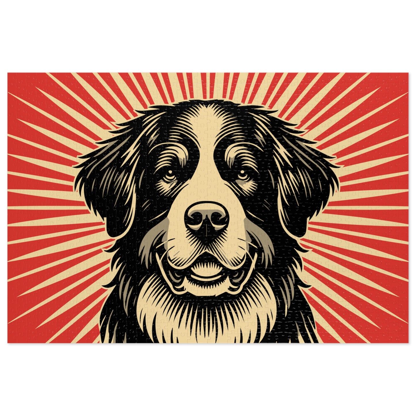 Bernese Mountain Dog Jigsaw Puzzle