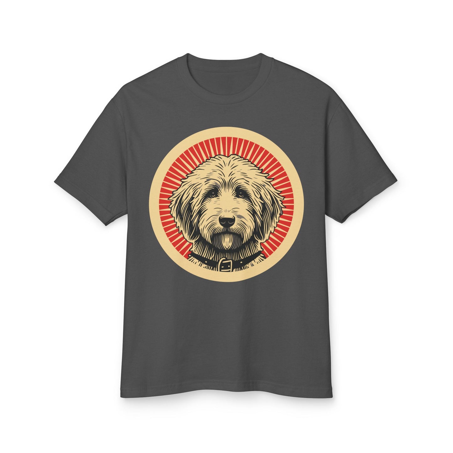 Goldendoodle Heavyweight Cotton T-Shirt for Adults