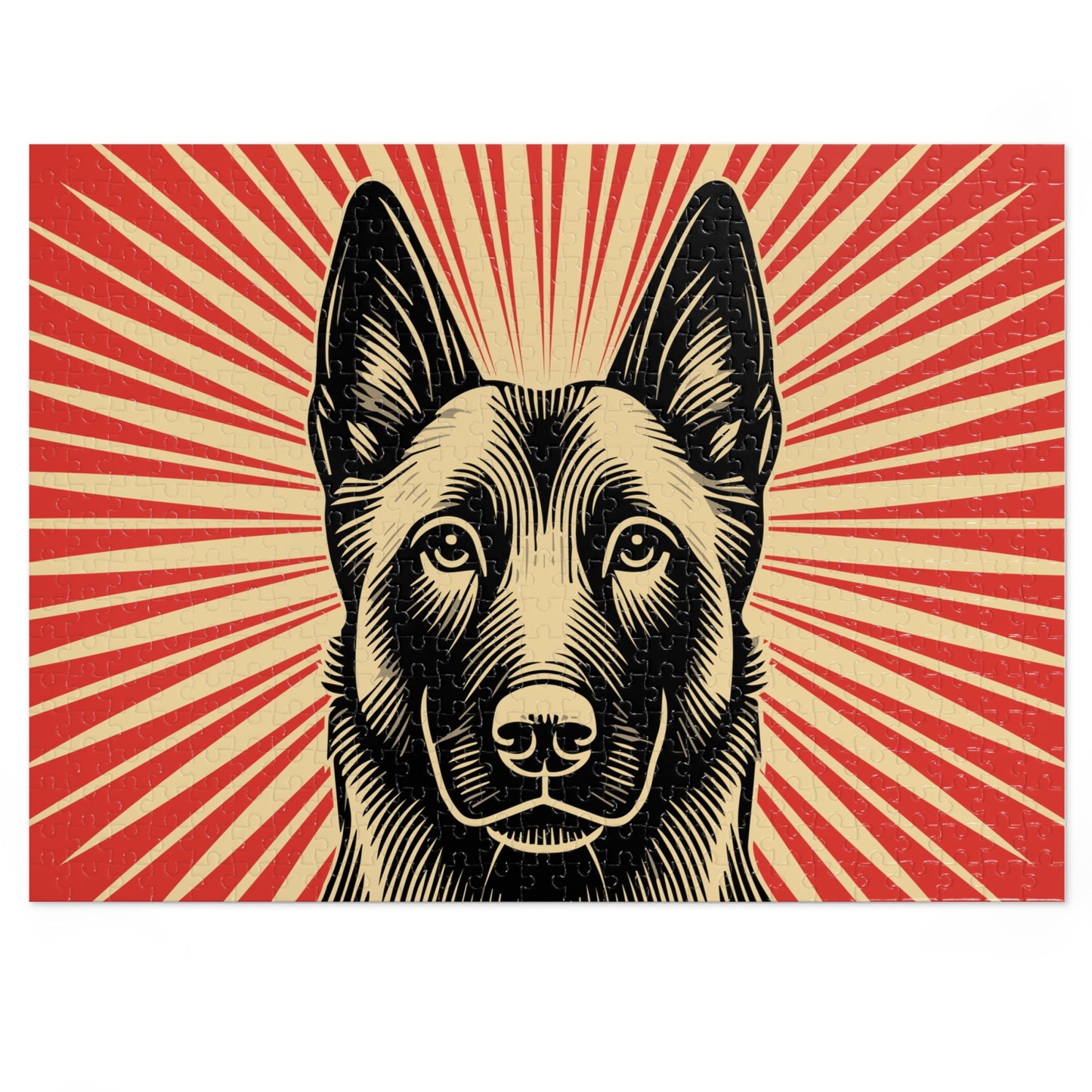 Belgian Malinois Jigsaw Puzzle