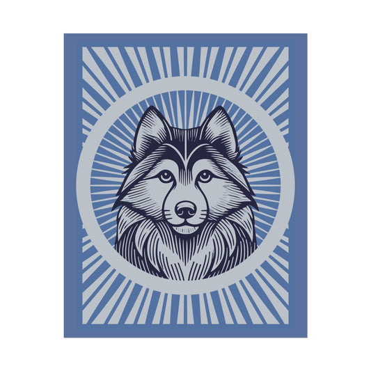 Alaskan Klee Kai Art Print