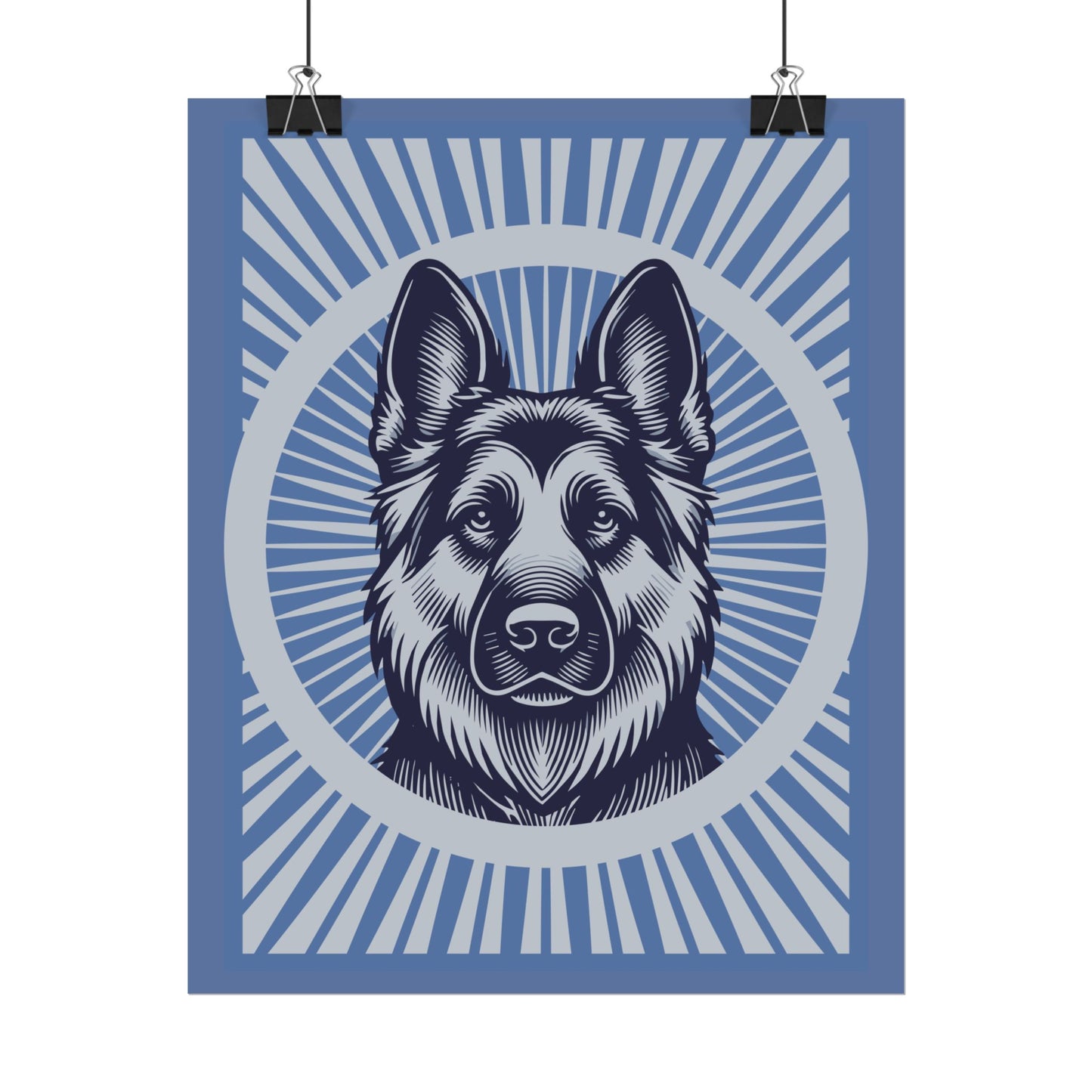 German Shepherd Art Print
