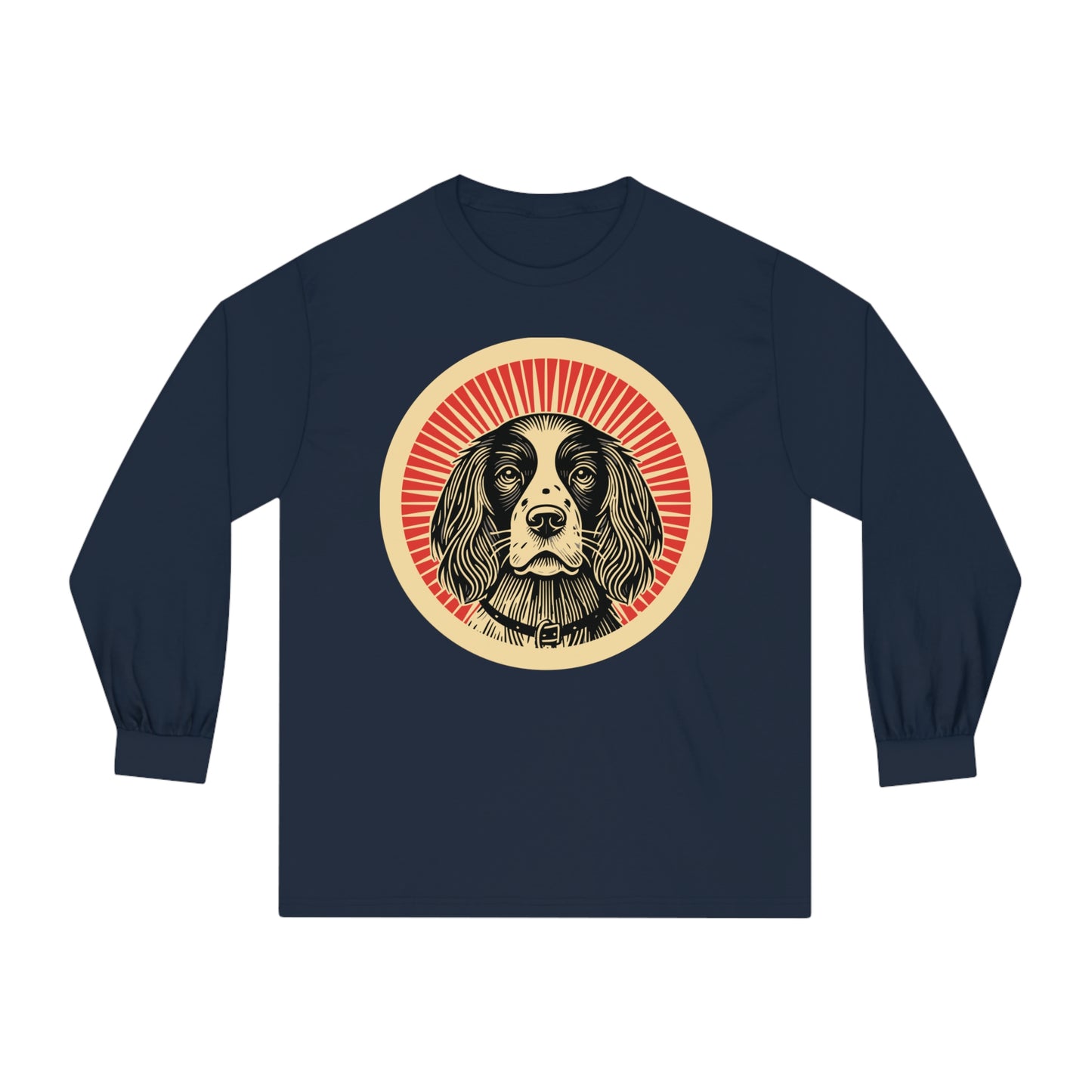 English Springer Spaniel Long Sleeve Tee for Adults