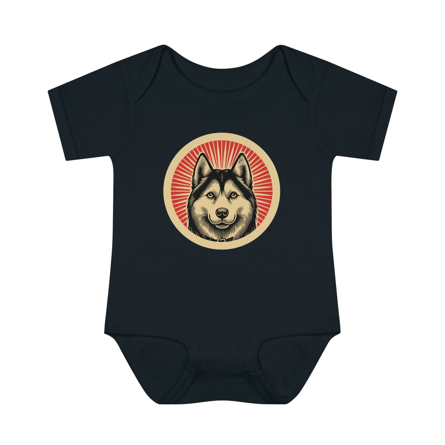 Siberian Husky Onesie for Infants
