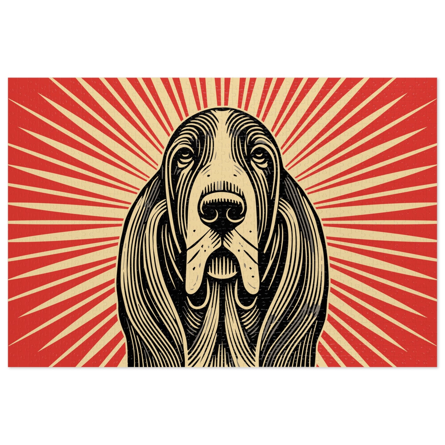 Basset Hound Jigsaw Puzzle