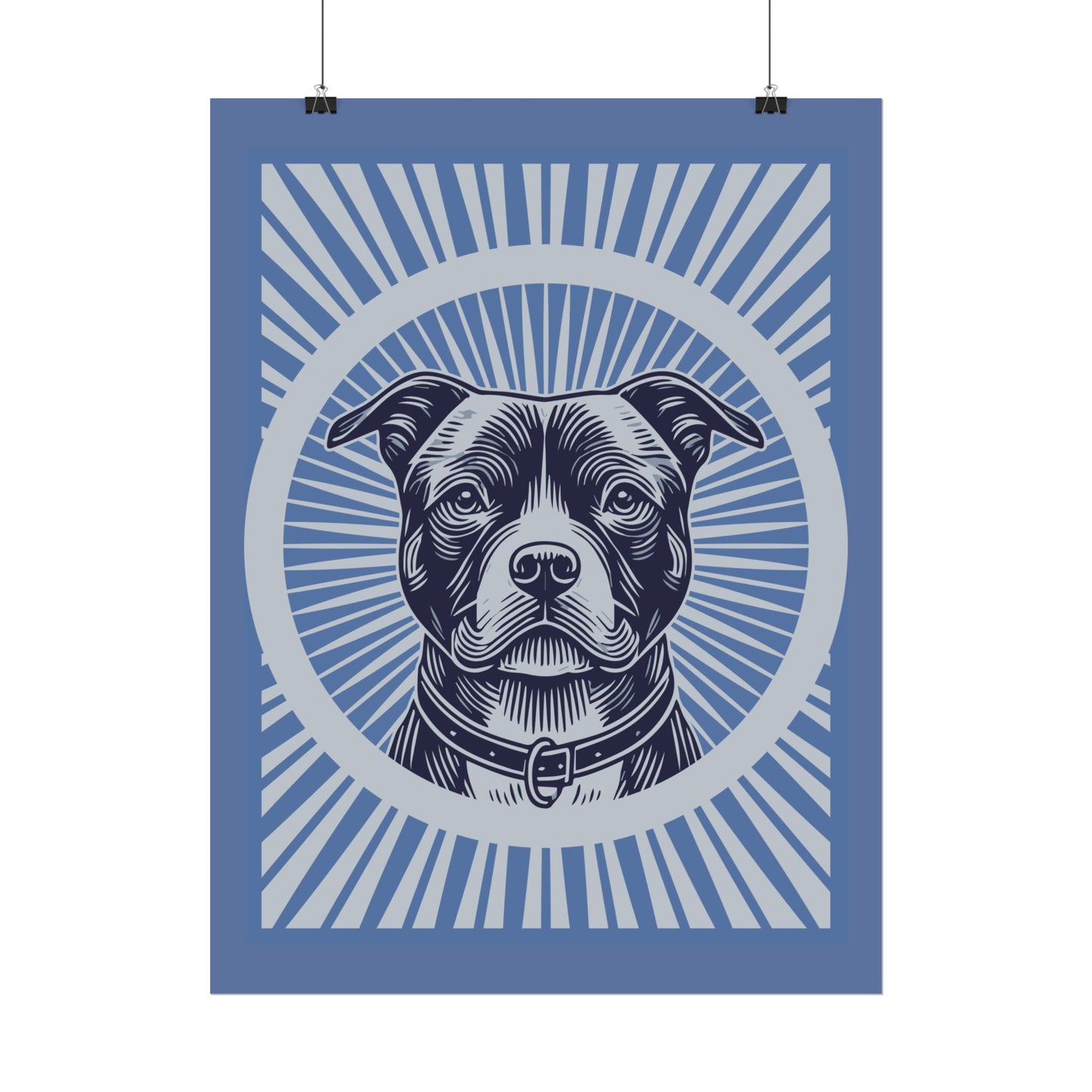American Staffordshire Terrier Art Print
