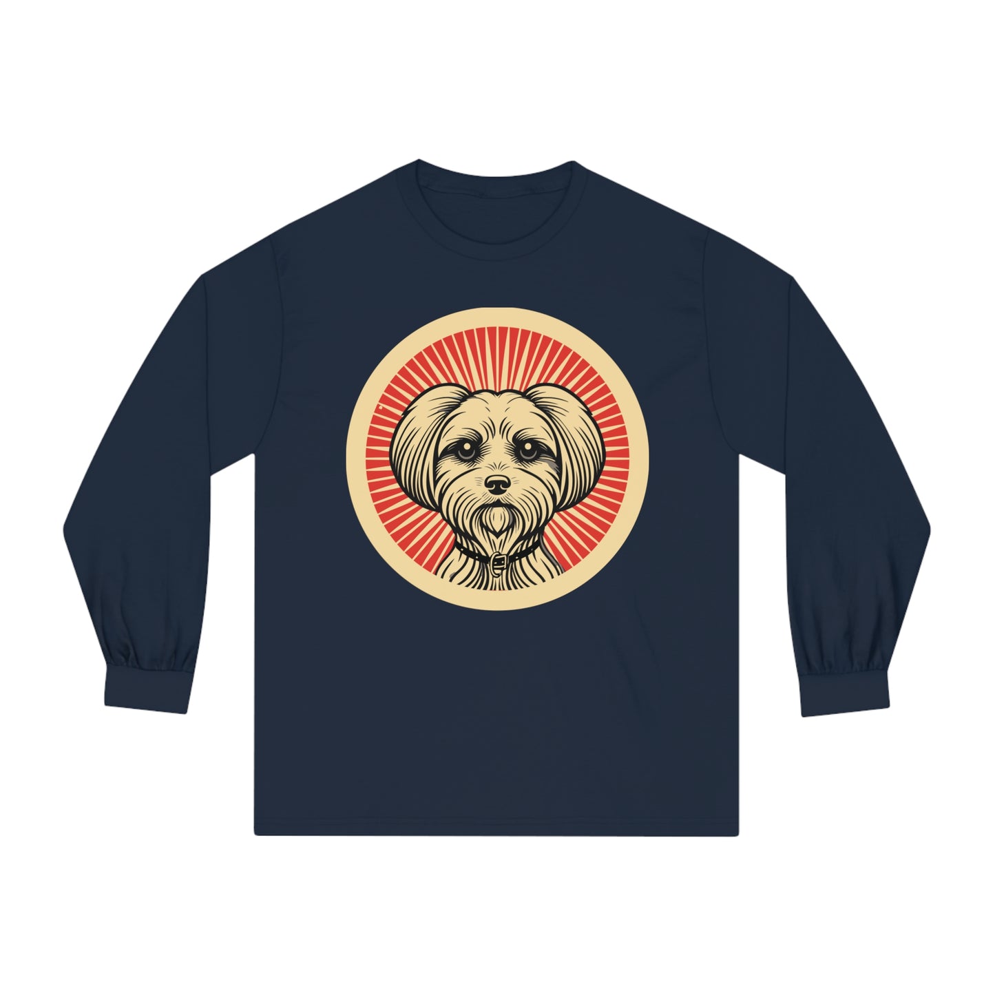 Maltese Long Sleeve Tee for Adults