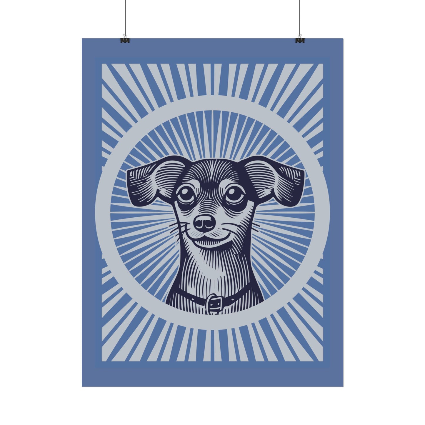 Chiweenie Art Print