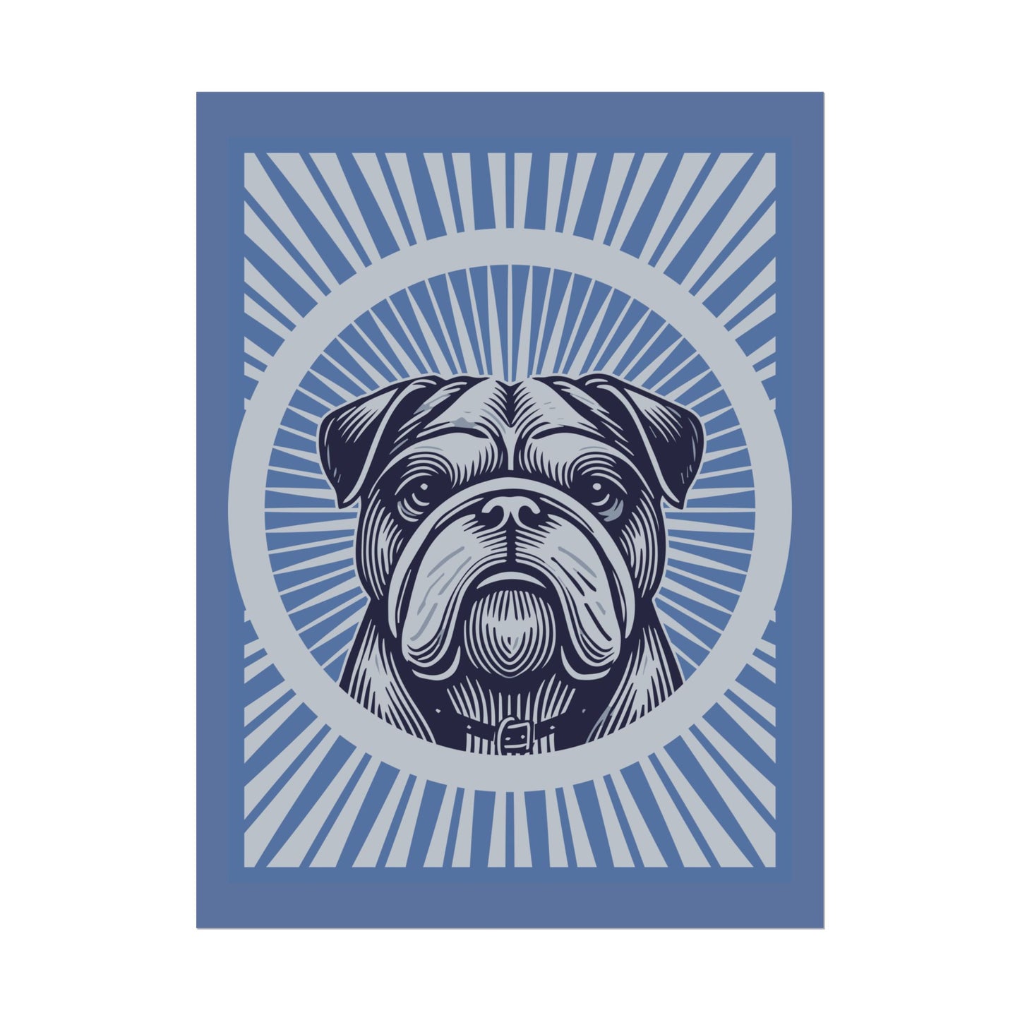 Bulldog Art Print