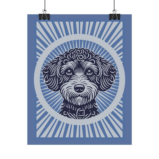 Schnoodle Art Print
