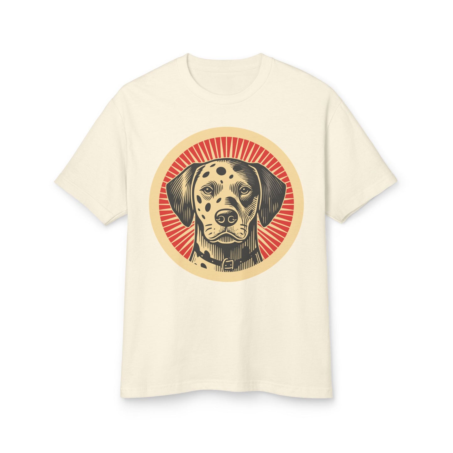 Dalmatian Heavyweight Cotton T-Shirt for Adults