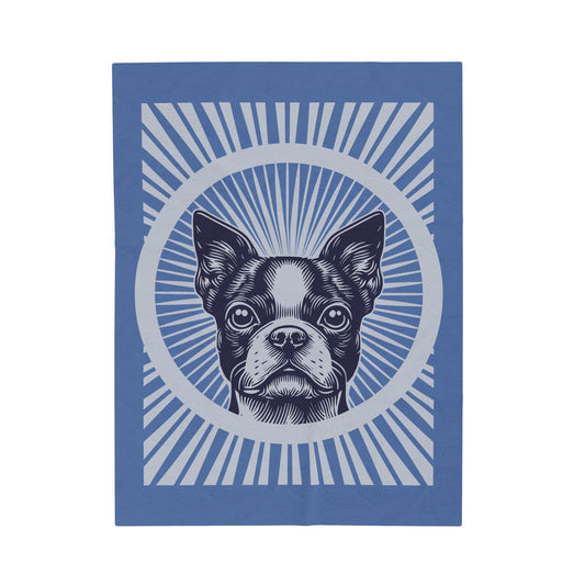 Boston Terrier Blanket