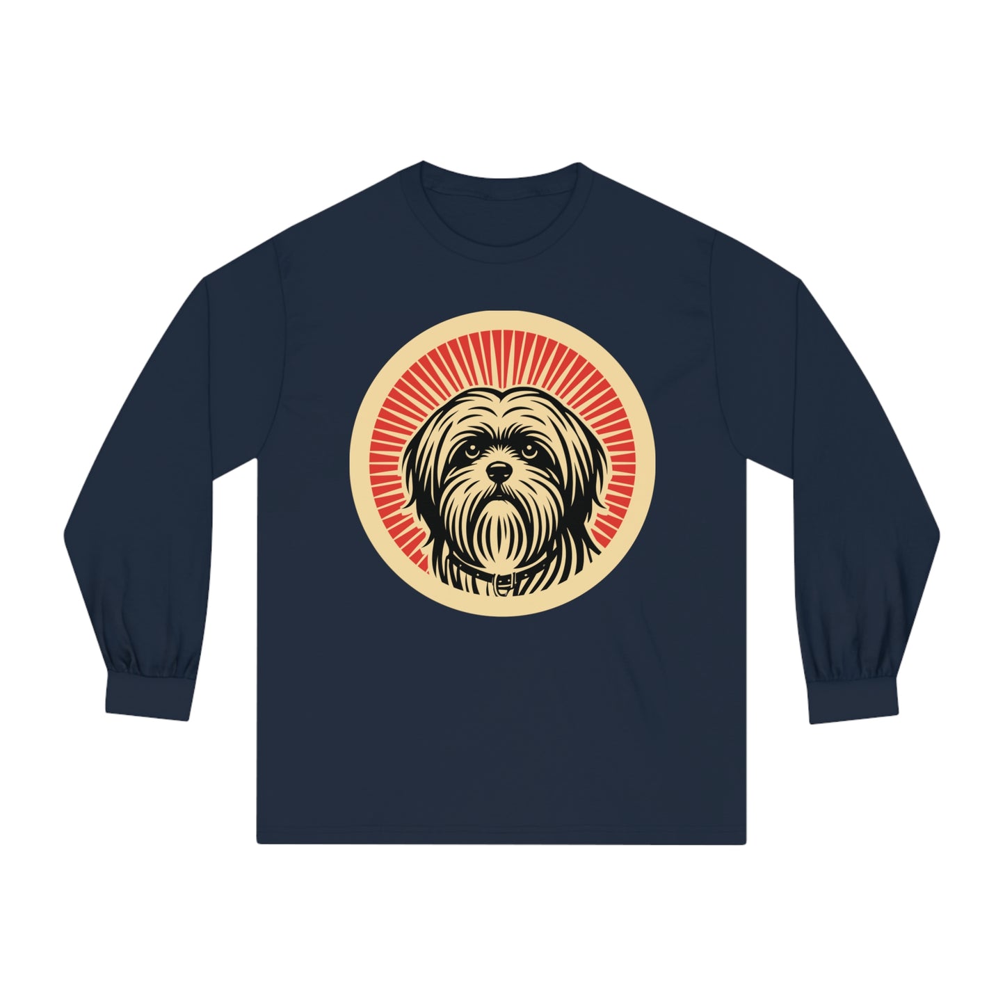 Lhasa Apso Long Sleeve Tee for Adults