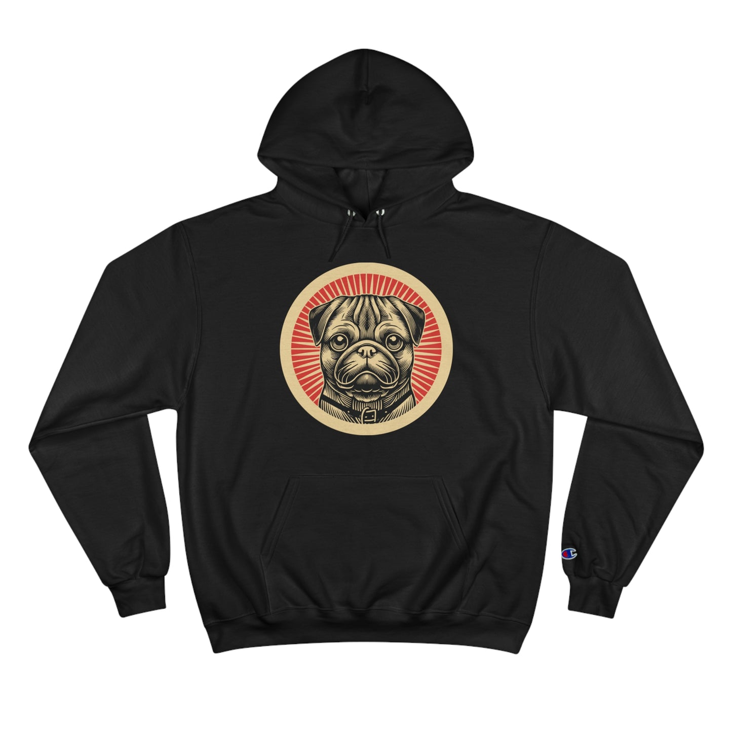 Pug Hoodie for Adults