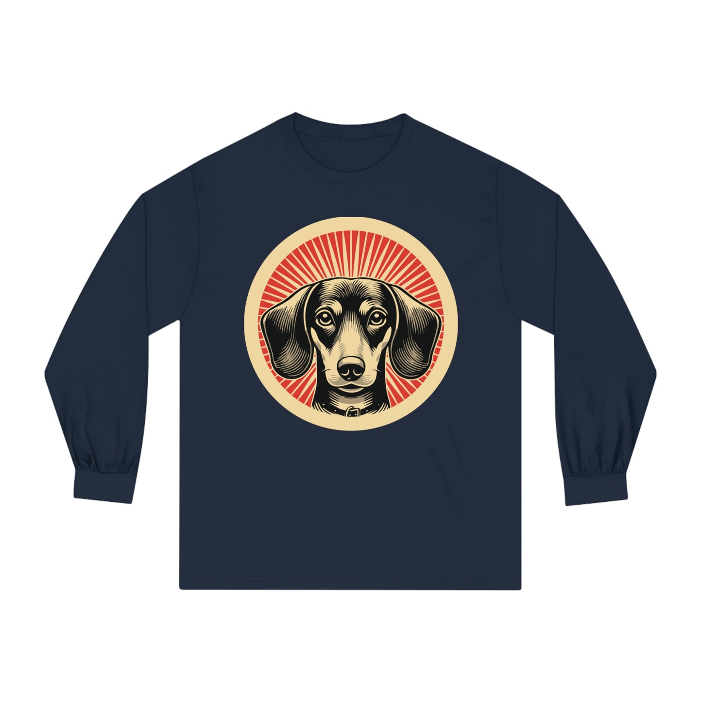 Dachshund Long Sleeve Tee for Adults