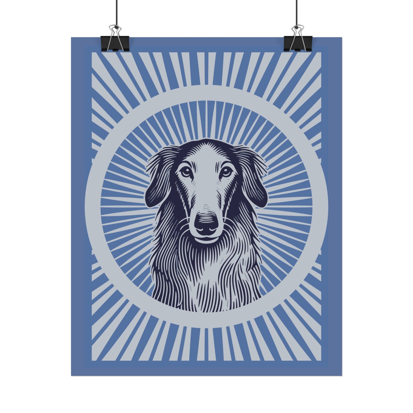 Borzoi Art Print