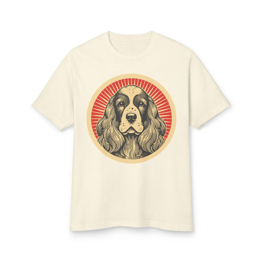 English Cocker Spaniel Heavyweight Cotton T-Shirt
