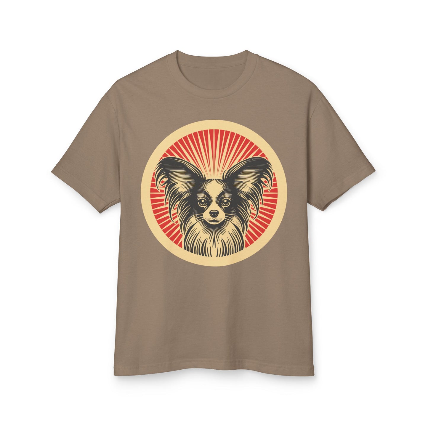 Papillon Heavyweight Cotton T-Shirt for Adults