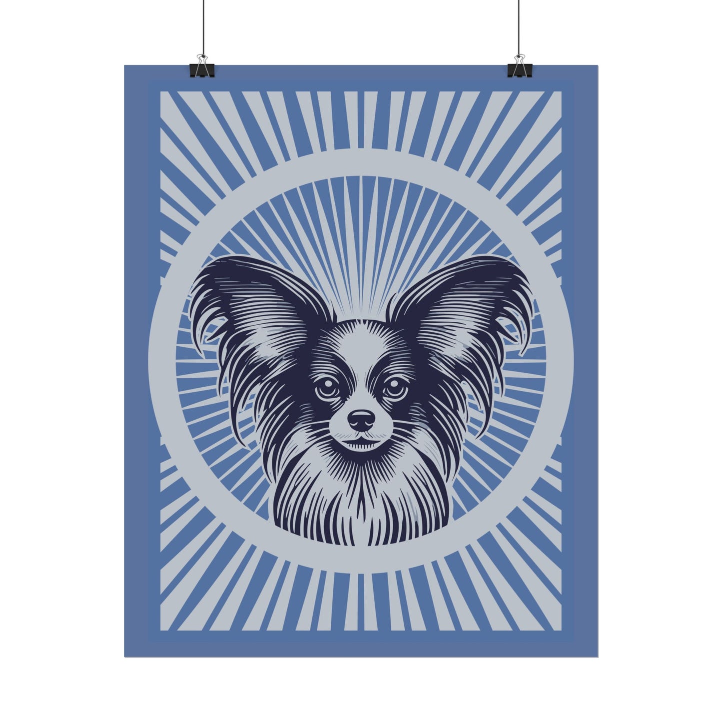 Papillon Art Print
