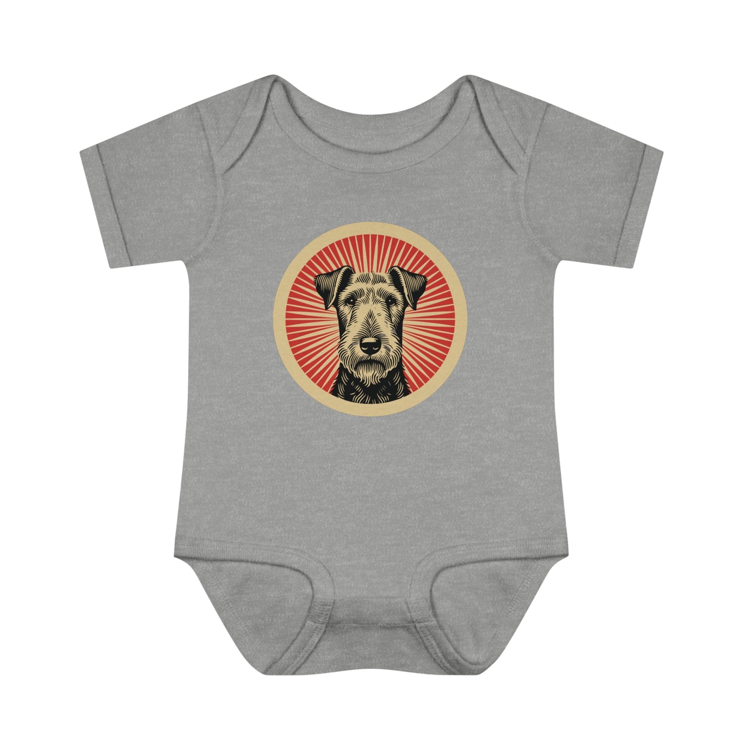 Airedale Terrier Onesie for Infants