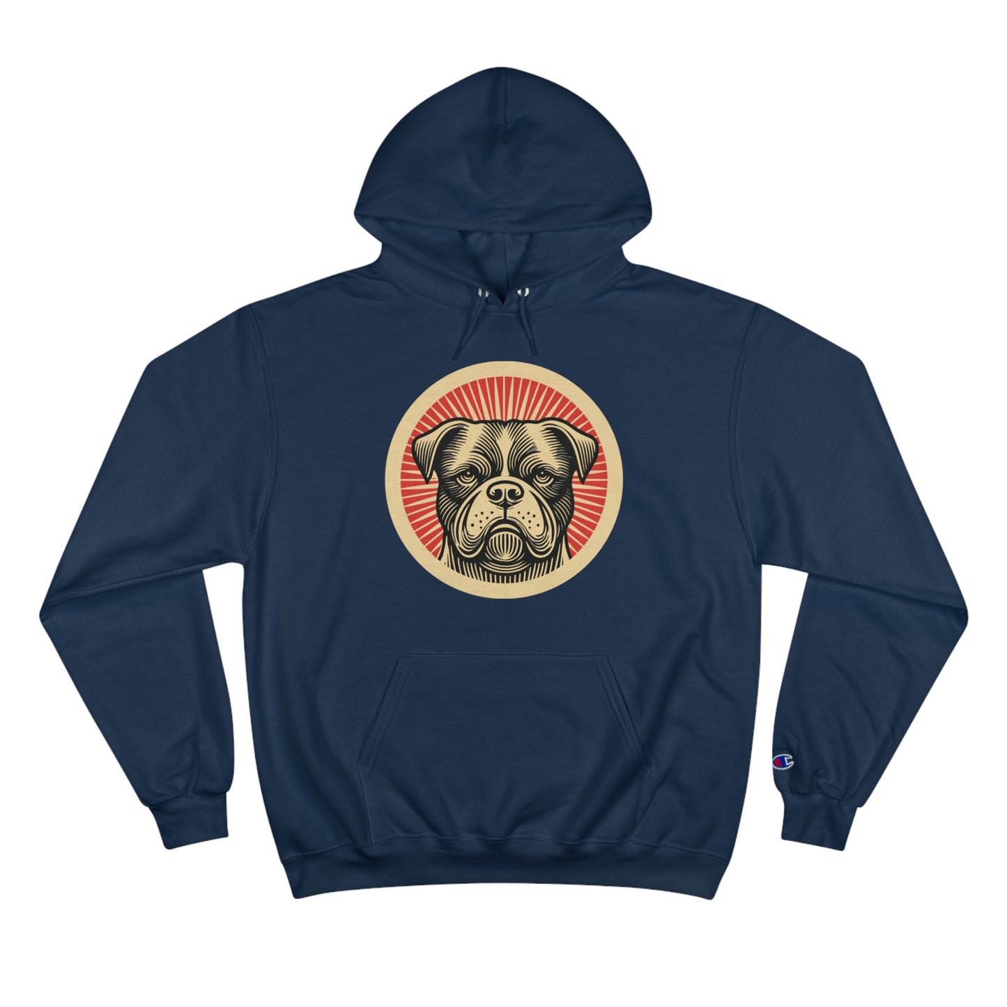 American Bulldog Hoodie for Adults