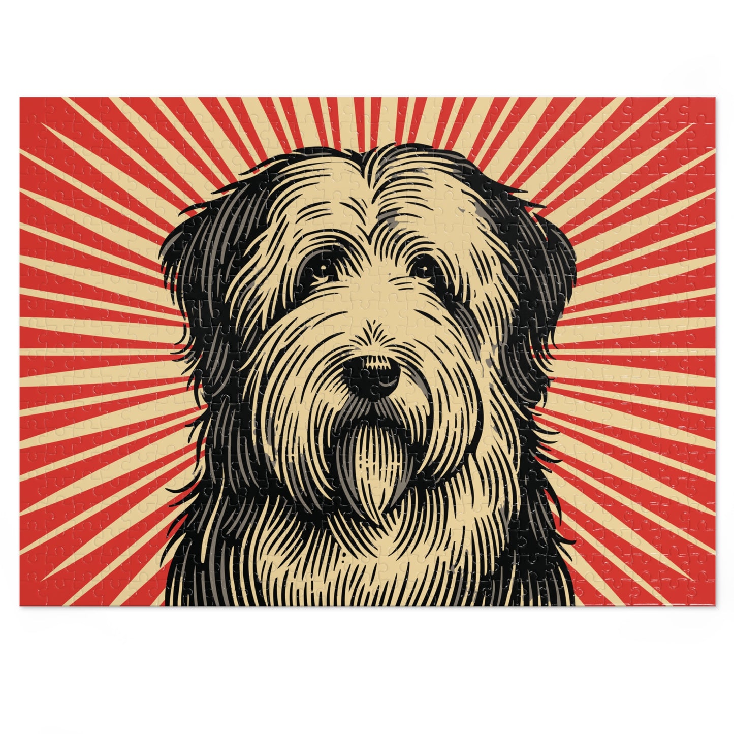 Old English Sheep Dog Jigsaw Puzzle