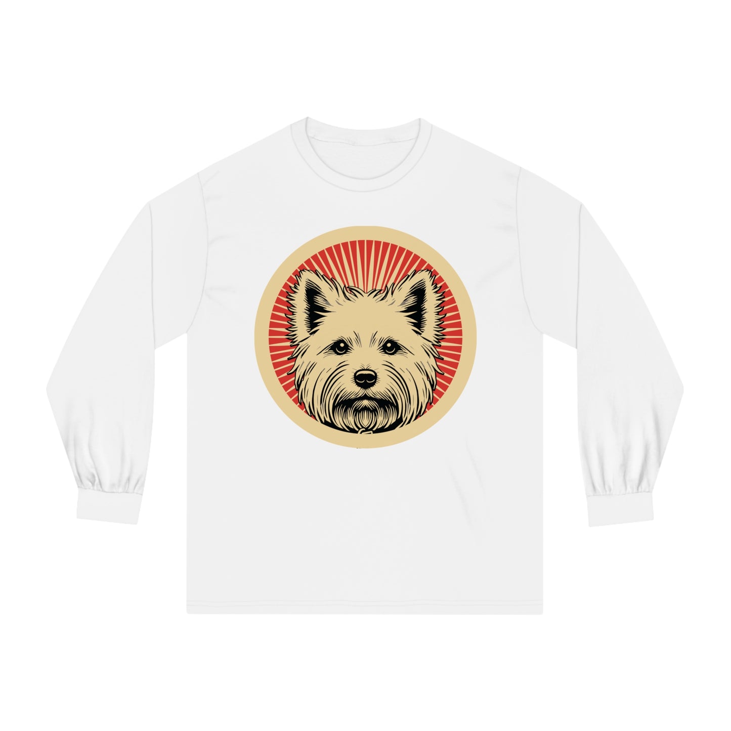 West Highland White Terrier Long Sleeve Tee for Adults