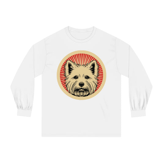 West Highland White Terrier Long Sleeve Tee for Adults