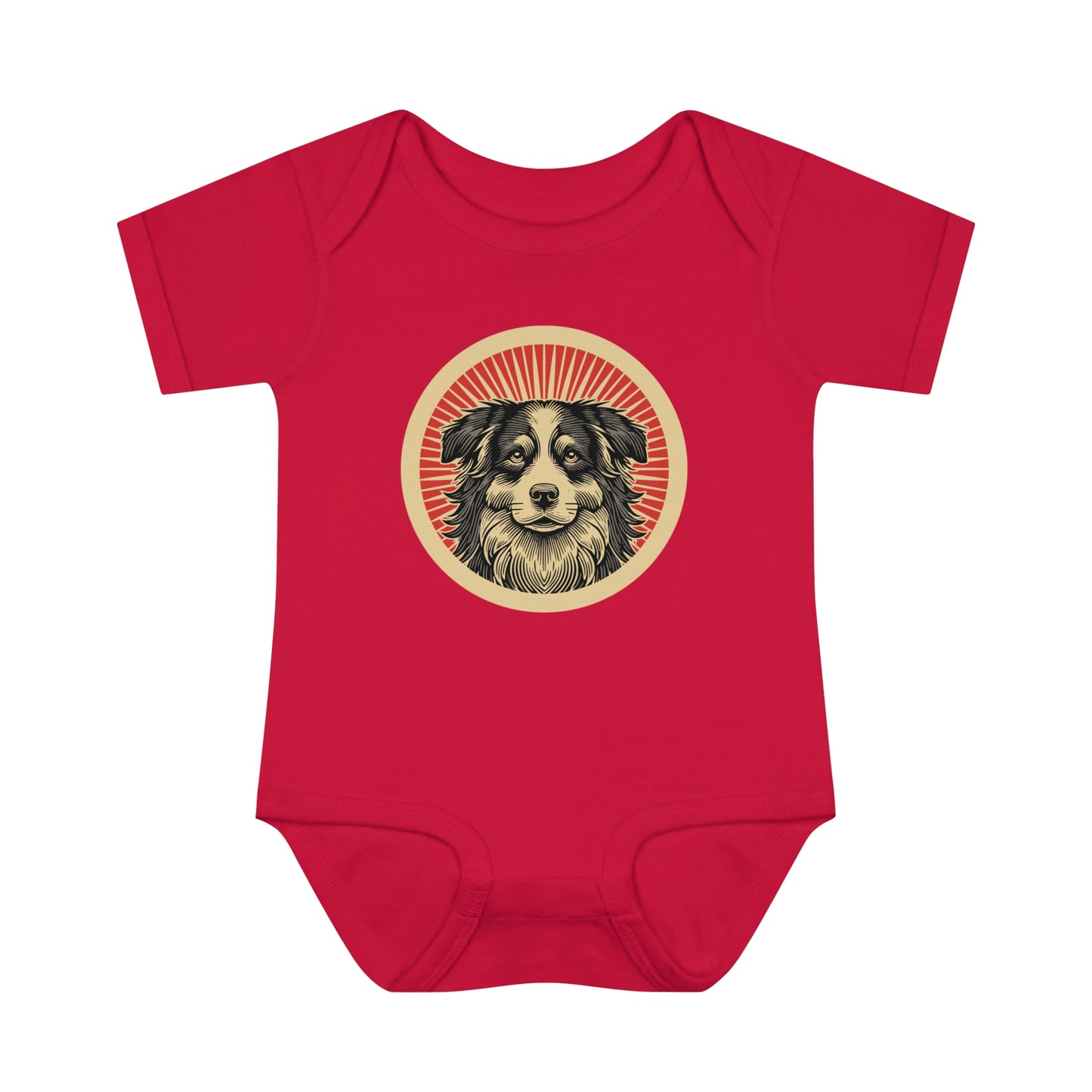 Border Collie Onesie for Infants