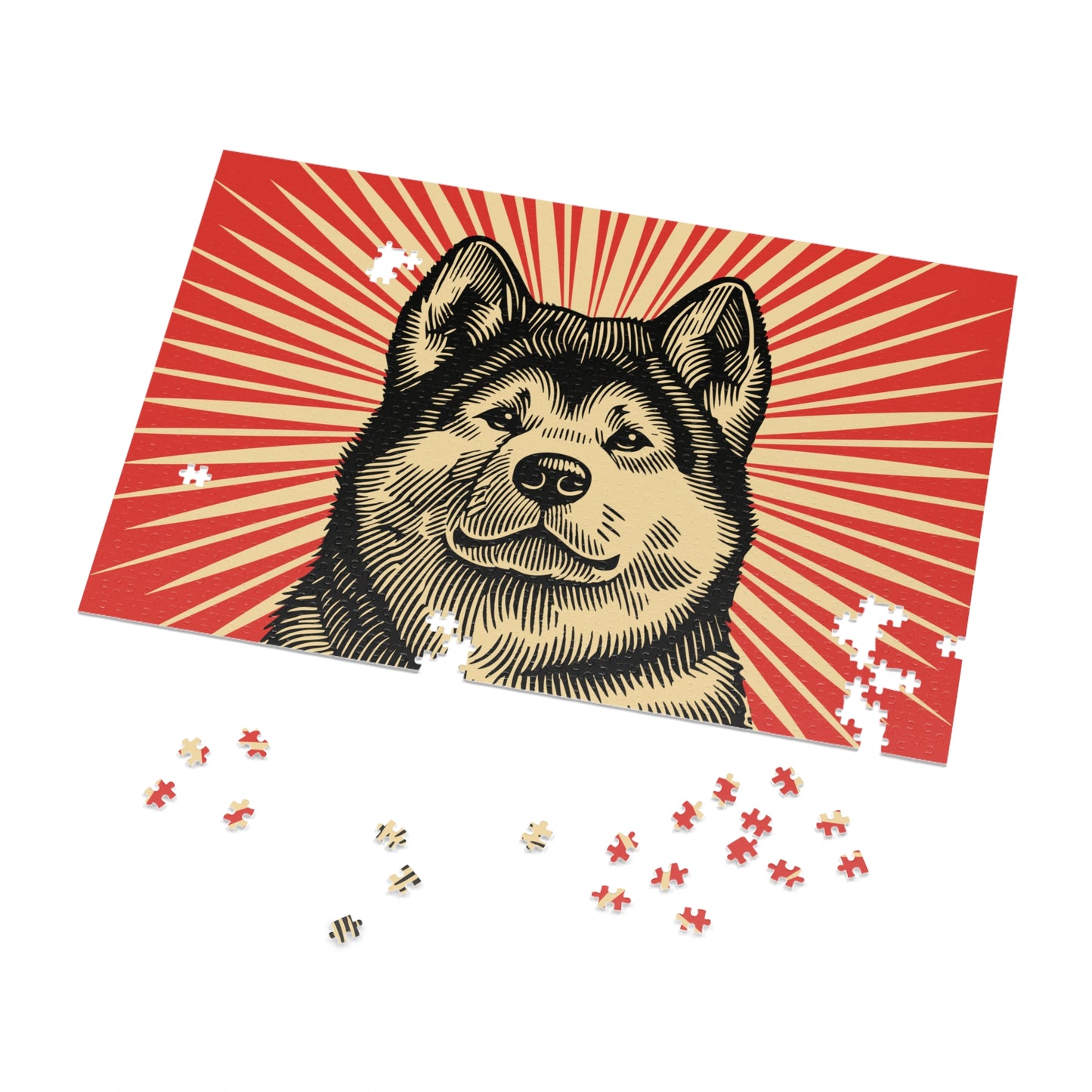 Akita Jigsaw Puzzle