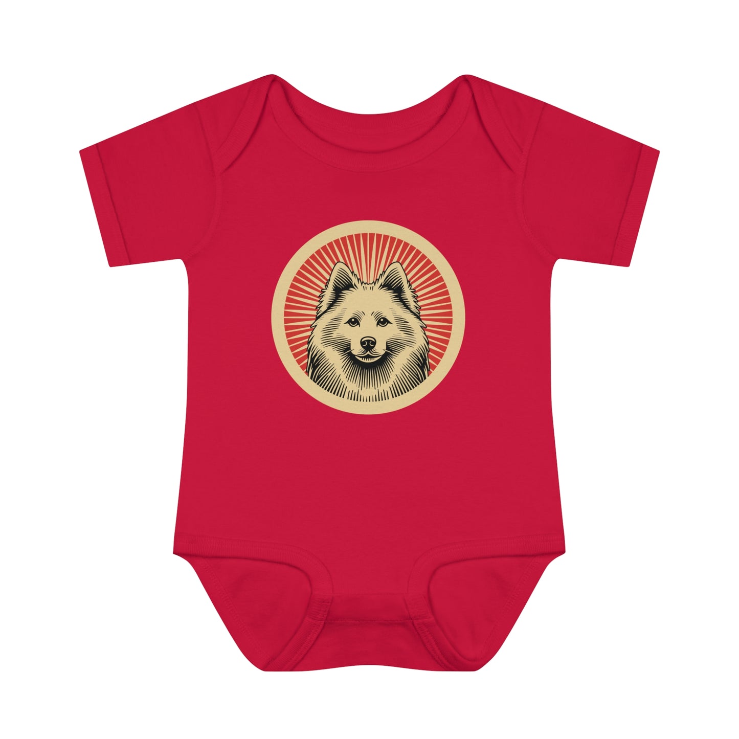 American Eskimo Dog Onesie for Infants
