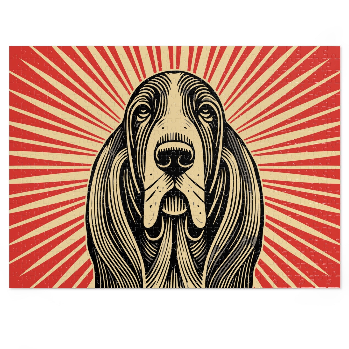 Basset Hound Jigsaw Puzzle