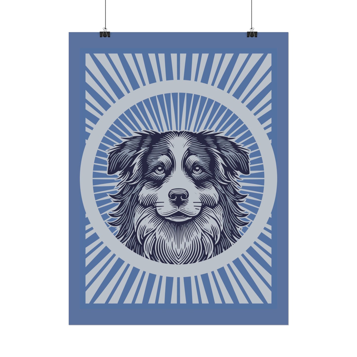 Border Collie Art Print