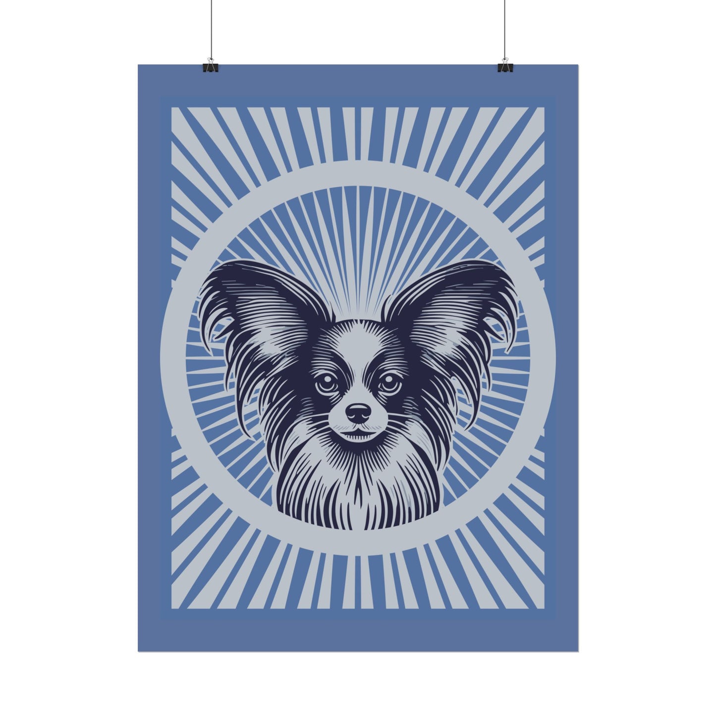 Papillon Art Print