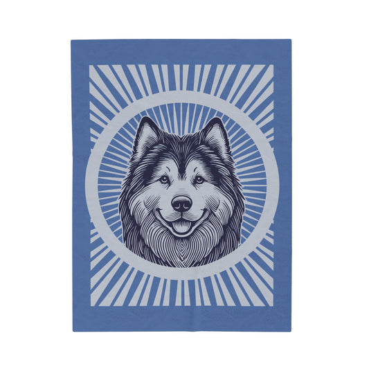 Alaskan Malamute Blanket