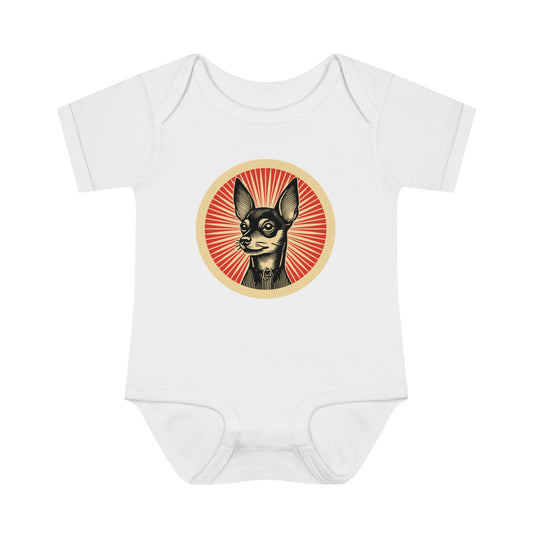 Miniature Pinscher Onesie for Infants