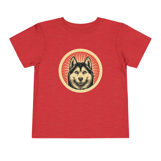 Siberian Husky T-Shirt for Toddlers