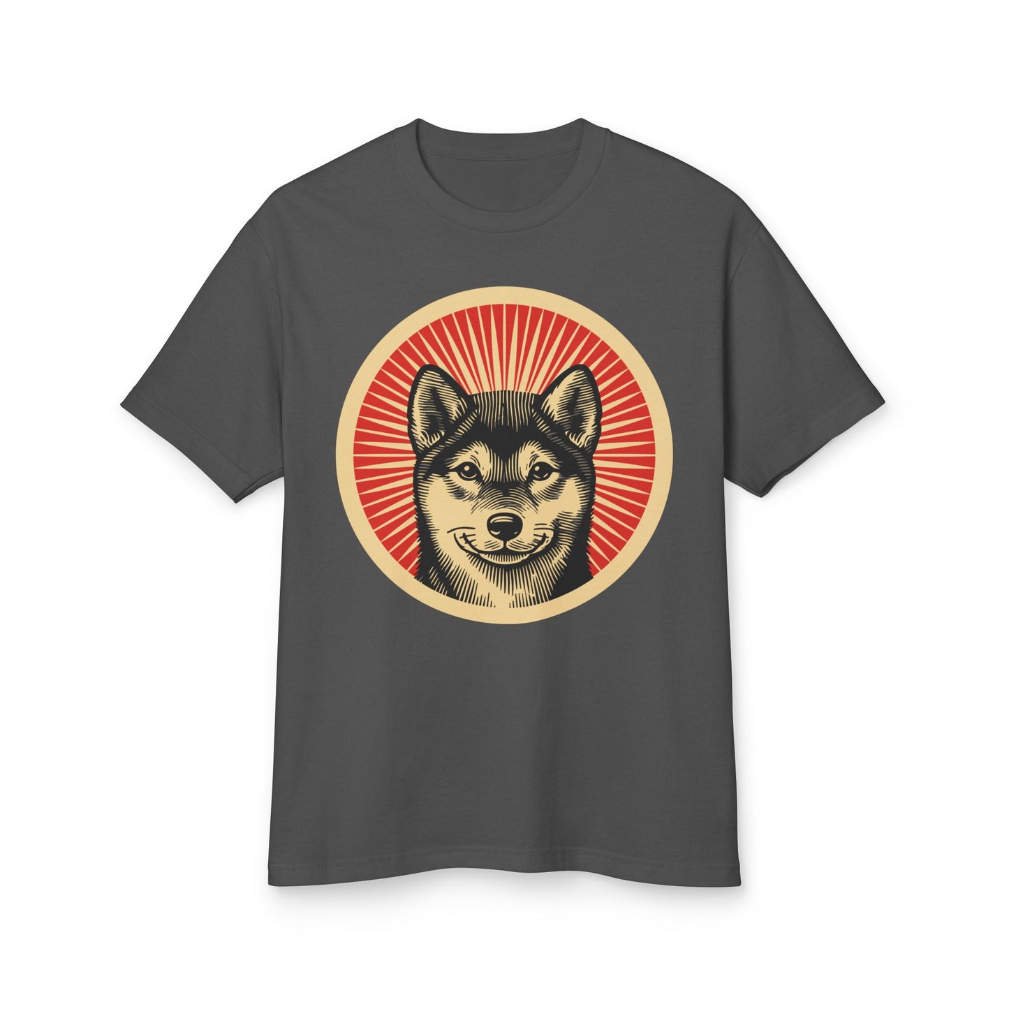Shiba Inu  Heavyweight Cotton T-Shirt