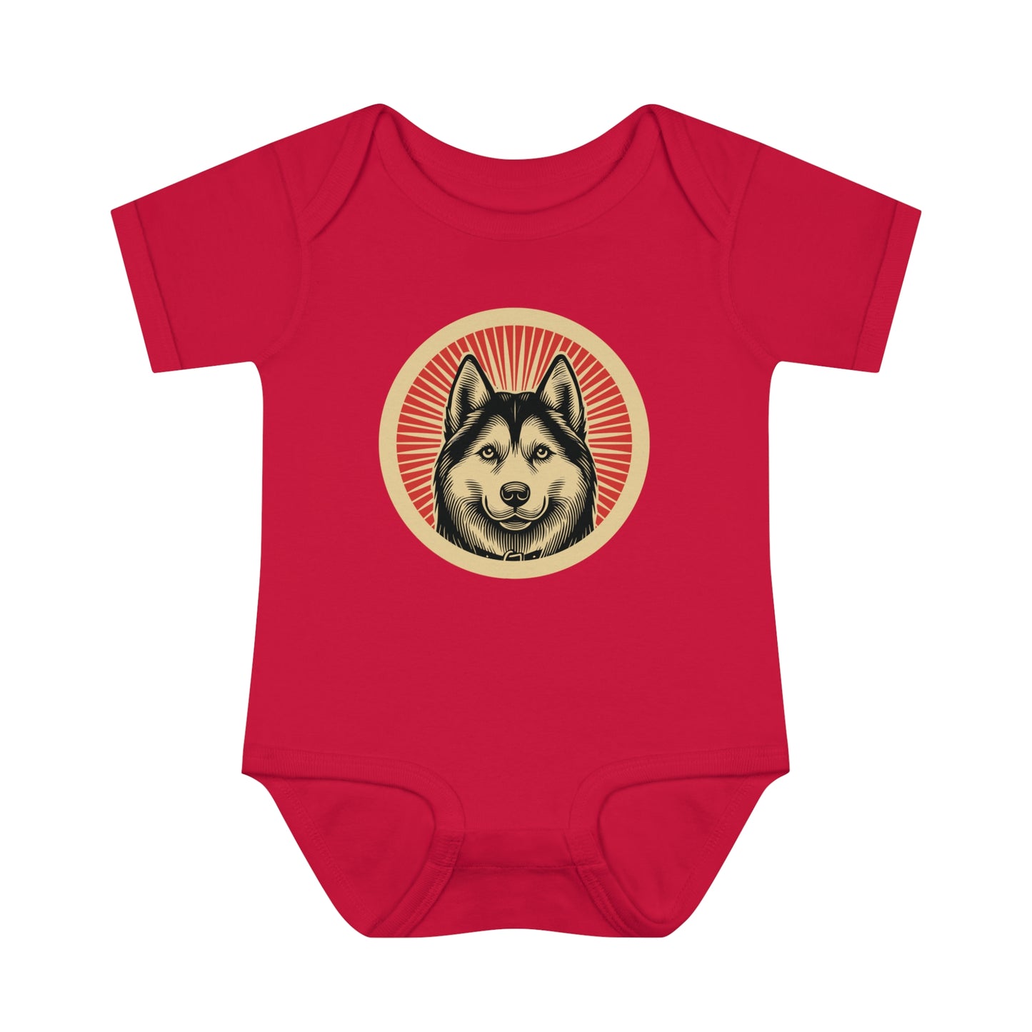 Siberian Husky Onesie for Infants